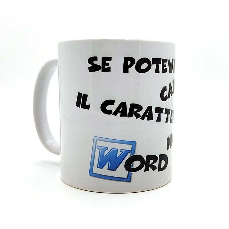 TAZZA MUG - WORD microsoft